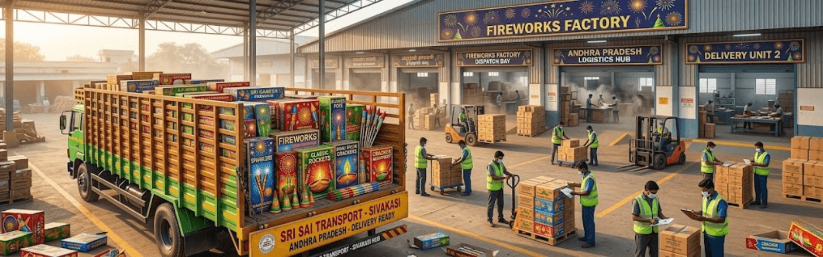 Bijili crackers ready for Andhra Pradesh delivery — Vijayawada, Visakhapatnam