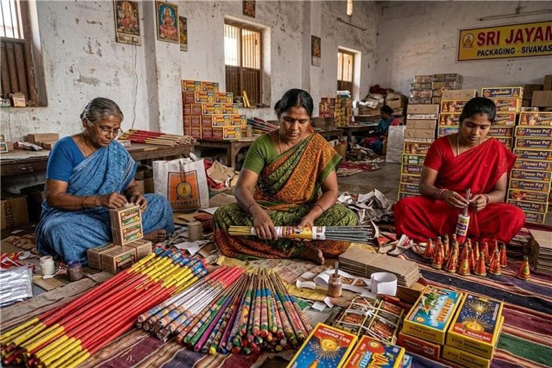 PESO certified Sivakasi fireworks ready for Andhra Pradesh delivery