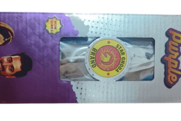 4″ Purple Aerial Fancy 